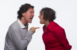 Couple fighting